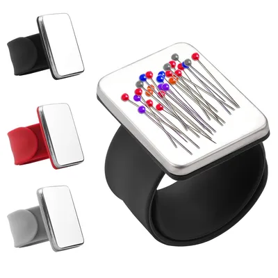 Magnetic Pincushion Pin Holder Wristband Magnetic Pincushion Pin Holder Wristband