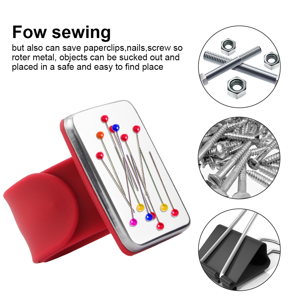Magnetic Pincushion Pin Holder Wristband Magnetic Pincushion Pin Holder Wristband