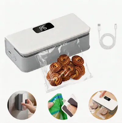 Magnetic Plastic Bags Sealer Mini Heat Bag Sealing Machine 2 in 1 Heat Bag Sealer Food Packaging Sealing Machine Magnetic Plastic Bags Sealer Mini Heat Bag Sealing Machine 2 in 1 Heat Bag Sealer Food Packaging Sealing Machine