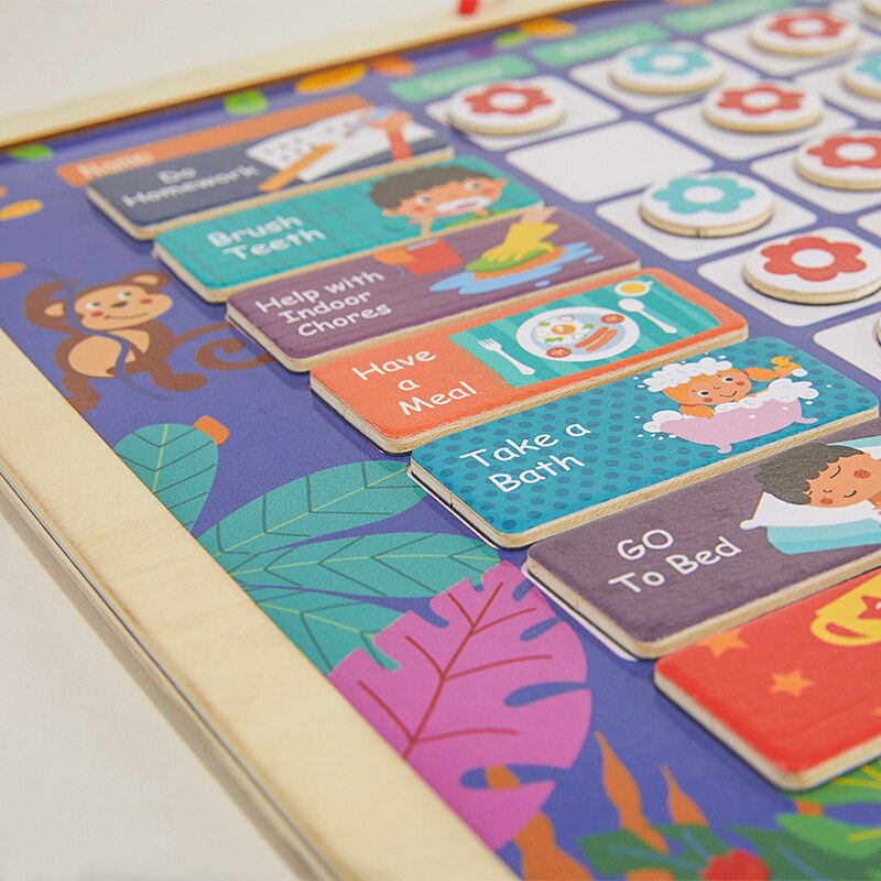 Magnetic Reward Activity Responsibility Chart Magnetic Reward Activity Responsibility Chart