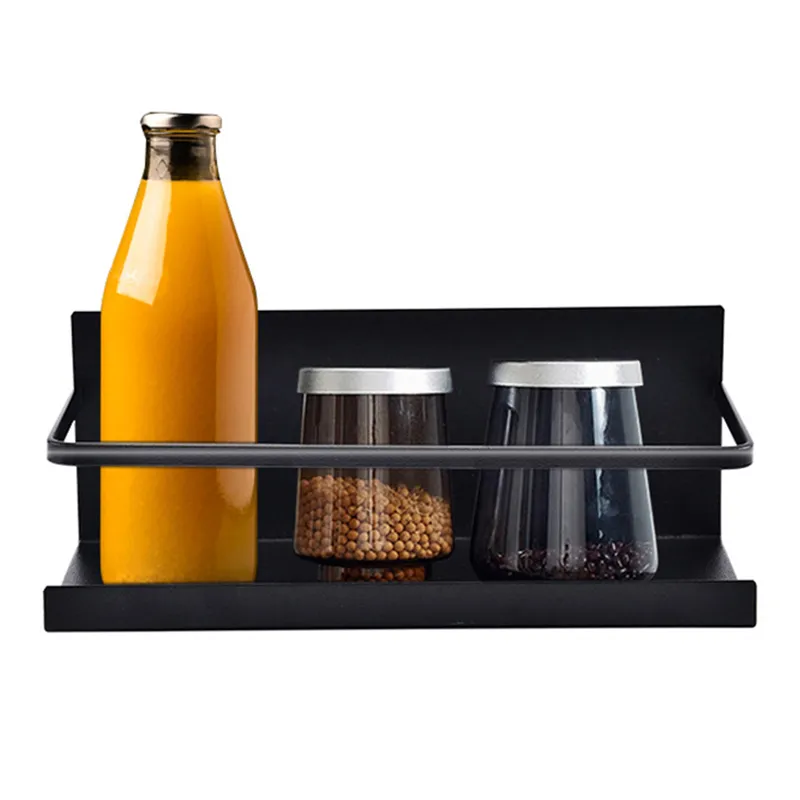 Magnetic Shelf Spice Refrigerator Side Shelf Spice Storage Household Refrigerator Magnetic Shelf Space Saving