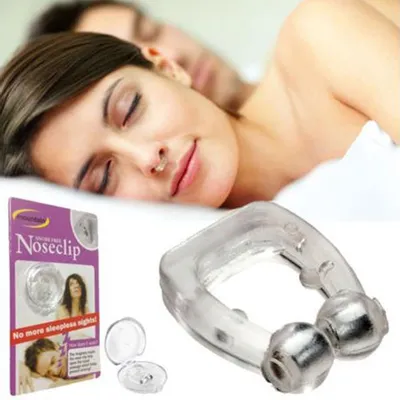 Magnetic Silicone Anti Snoring Aids Device