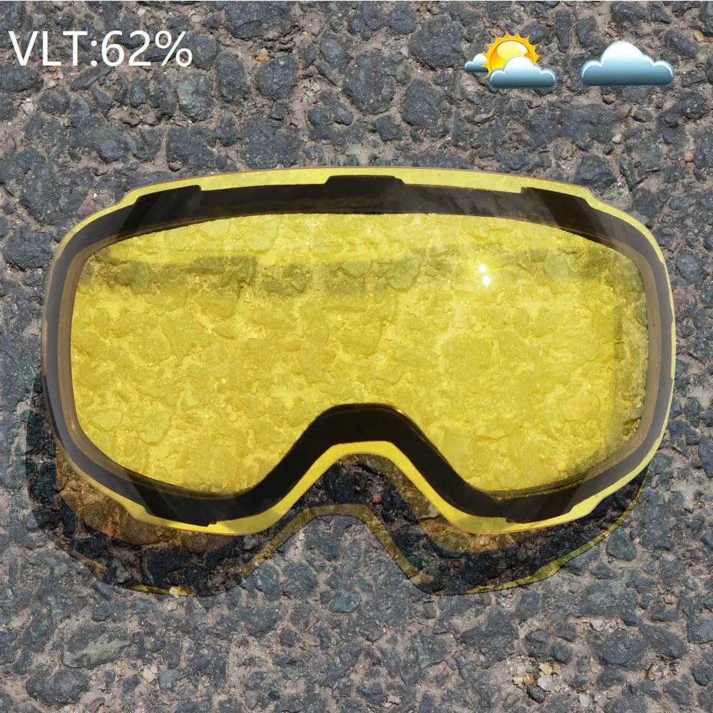 Magnetic Ski Goggles with Quick-Change Lens and Case Set 100% UV400 Protection Anti-fog Snowboard Goggles for Men and Magnetic Ski Goggles with Quick-Change Lens and Case Set 100% UV400 Protection Anti-fog Snowboard Goggles for Men and