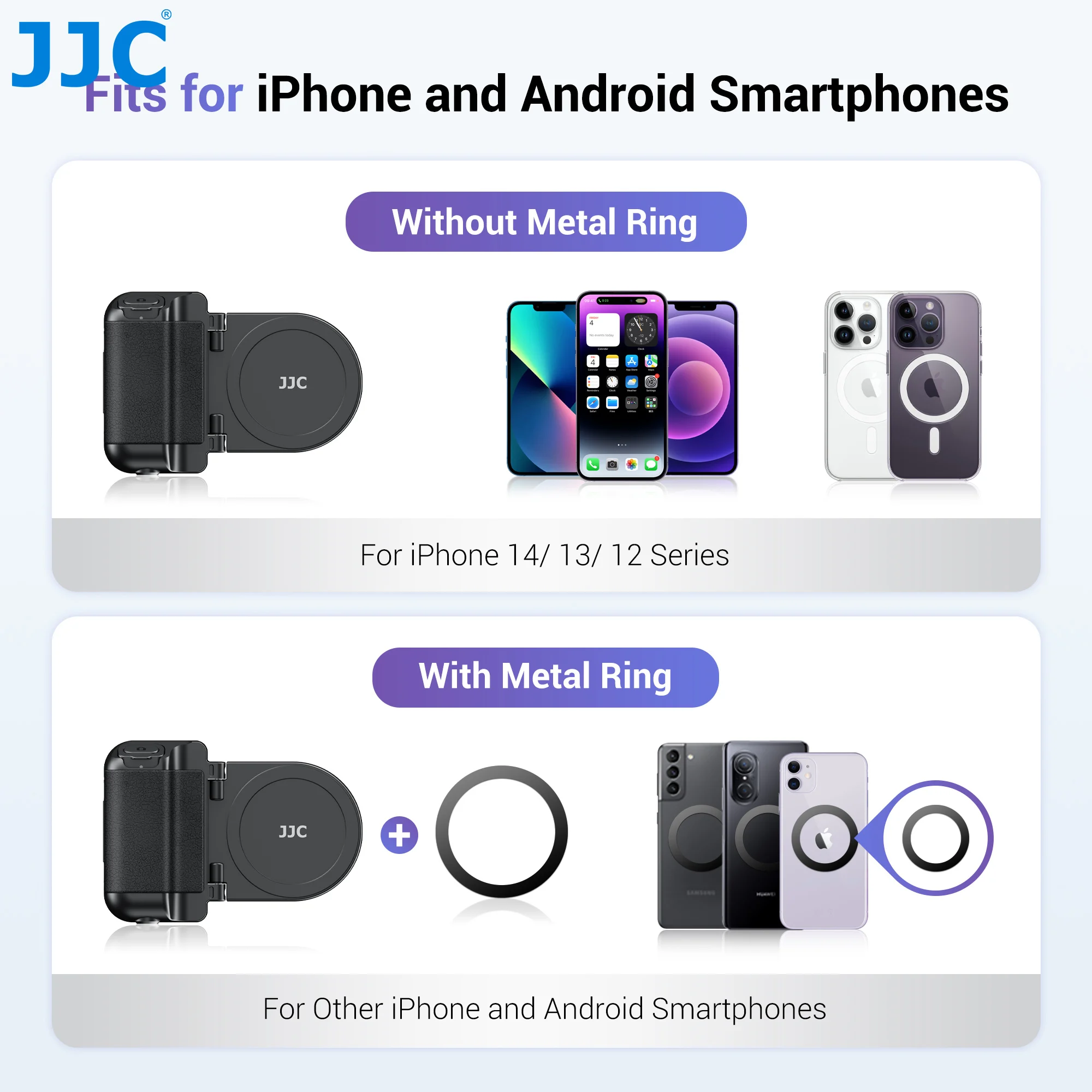 Magnetic Snapgrip Phone Hand Grip Magsafe Handheld Bluetooth Remote Control Handle Phone Tripod Mount for Vlog iPhone Magnetic Snapgrip Phone Hand Grip Magsafe Handheld Bluetooth Remote Control Handle Phone Tripod Mount for Vlog iPhone