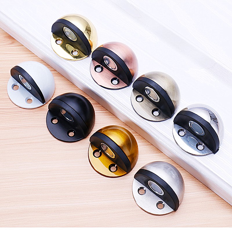 Magnetic Stainless Steel Door Stop with Accessories Magnetic Stainless Steel Door Stop with Accessories