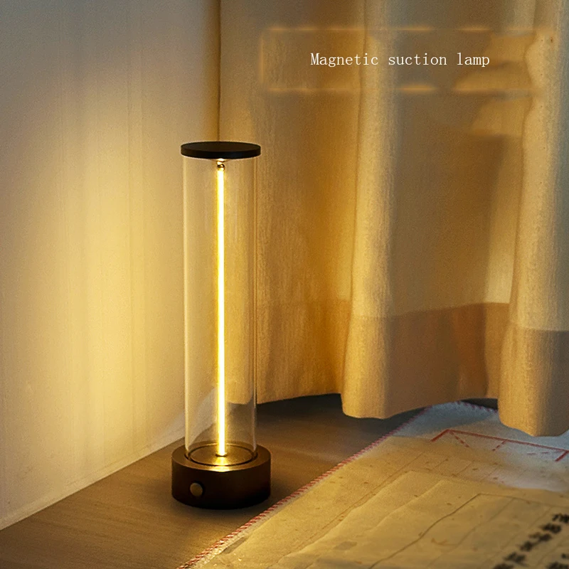 Magnetic Suction Light With Three Brightness Levels LED Ambient Light With Adjustable Outdoor Magnetic Suction Light