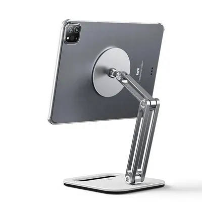 Magnetic Tablet and Phone Stand Holder Metal Bracket Mount Support Pad Magnetic Tablet and Phone Stand Holder Metal Bracket Mount Support Pad
