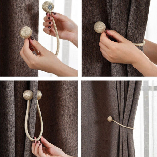 Magnetic Tie Back Curtain Clip Magnetic Tie Back Curtain Clip