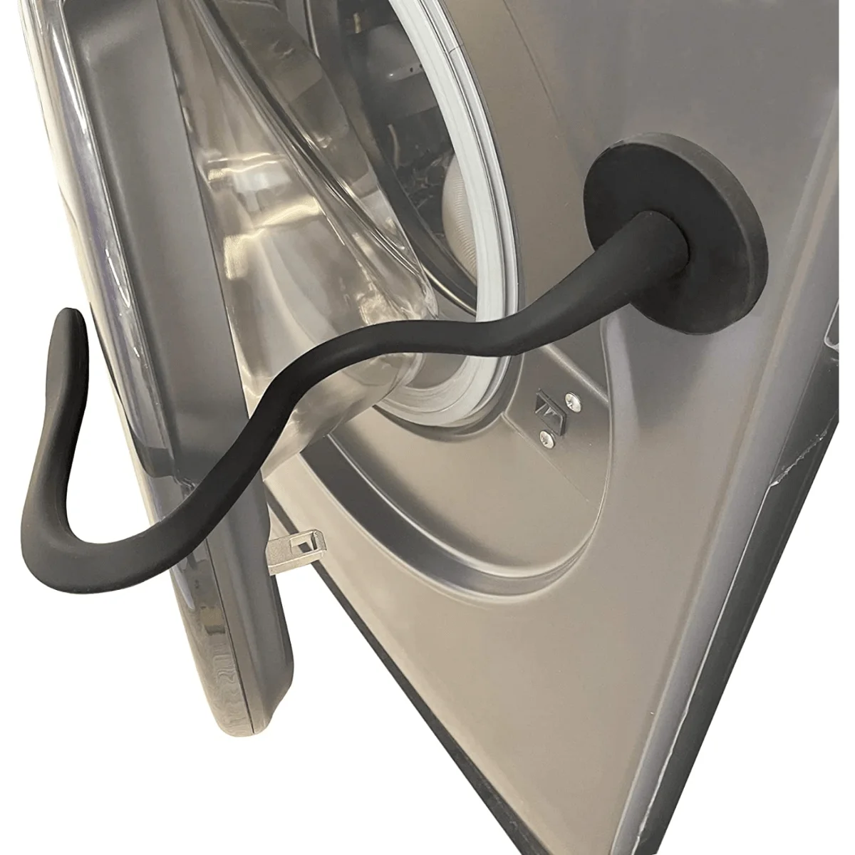 Magnetic Washer Door Prop-Stabilizer for Front Load Machines-Easy-Install, Flex Design-Fits Most Washers & RV Laundry