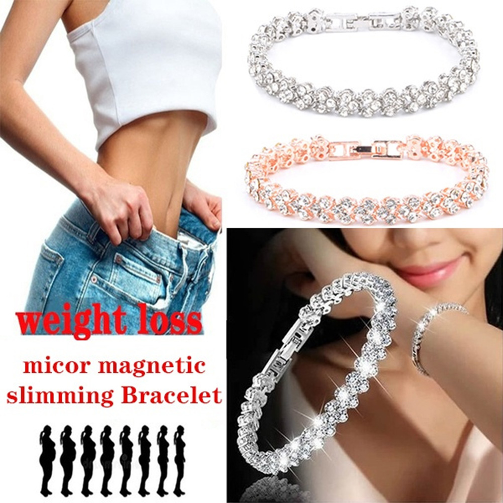 Magnetic Weight Loss Crystal Bracelet