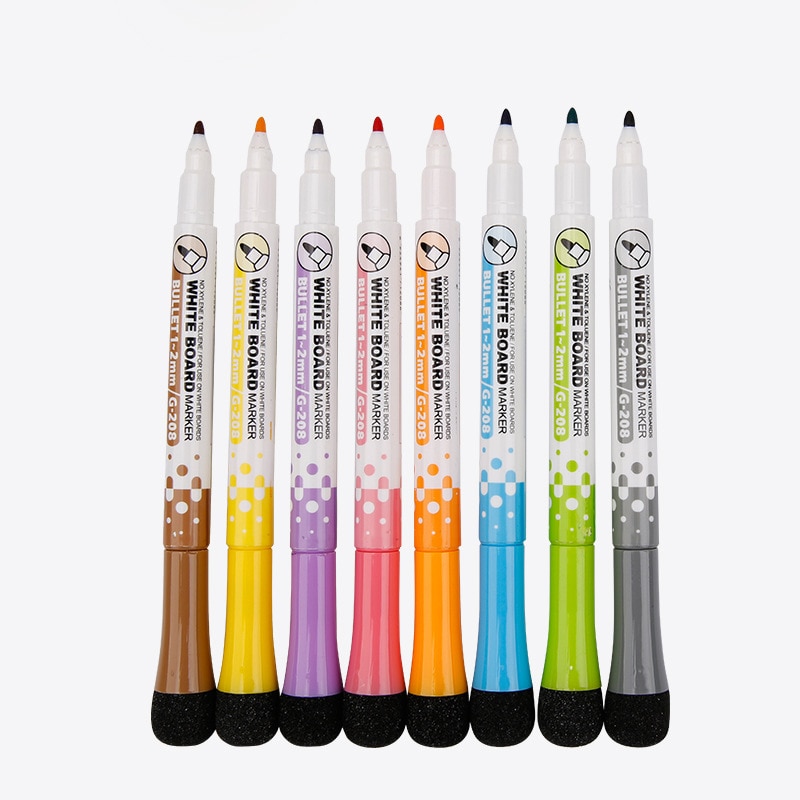Magnetic Whiteboard Markers Set (8 pcs) Magnetic Whiteboard Markers Set (8 pcs)