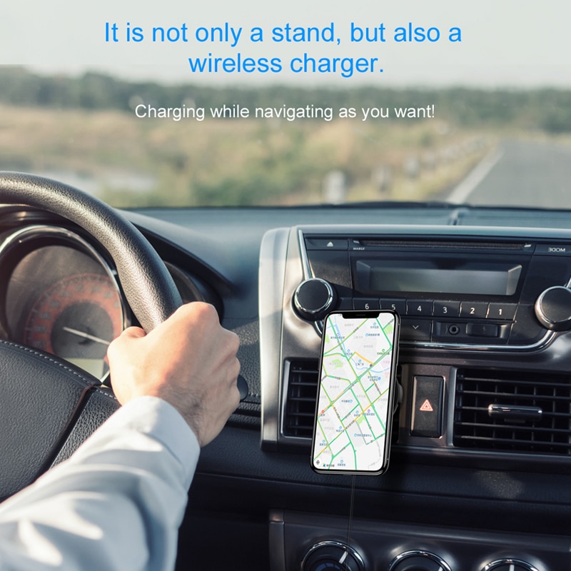 Magnetic Wireless Car Charger Device Magnetic Wireless Car Charger Device