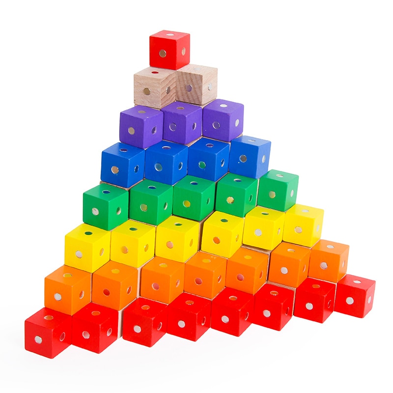 Magnetic Wooden Blocks Set (10Pcs) Magnetic Wooden Blocks Set (10Pcs)