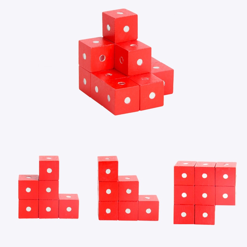 Magnetic Wooden Blocks Set (10Pcs) Magnetic Wooden Blocks Set (10Pcs)