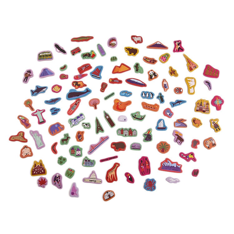Magnetic World Map Kids Map Magnetic World Map Kids Map