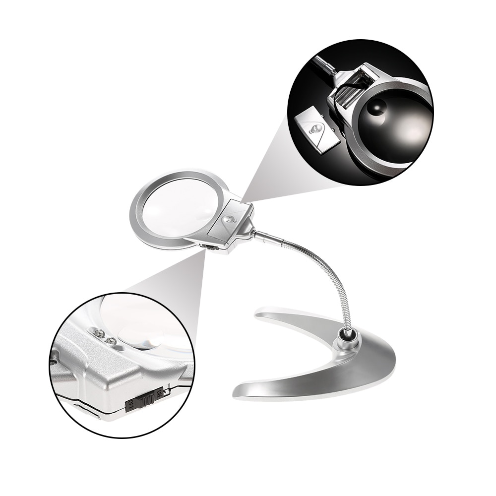 Magnifying Glass With Light Magnifier Tool Magnifying Glass With Light Magnifier Tool