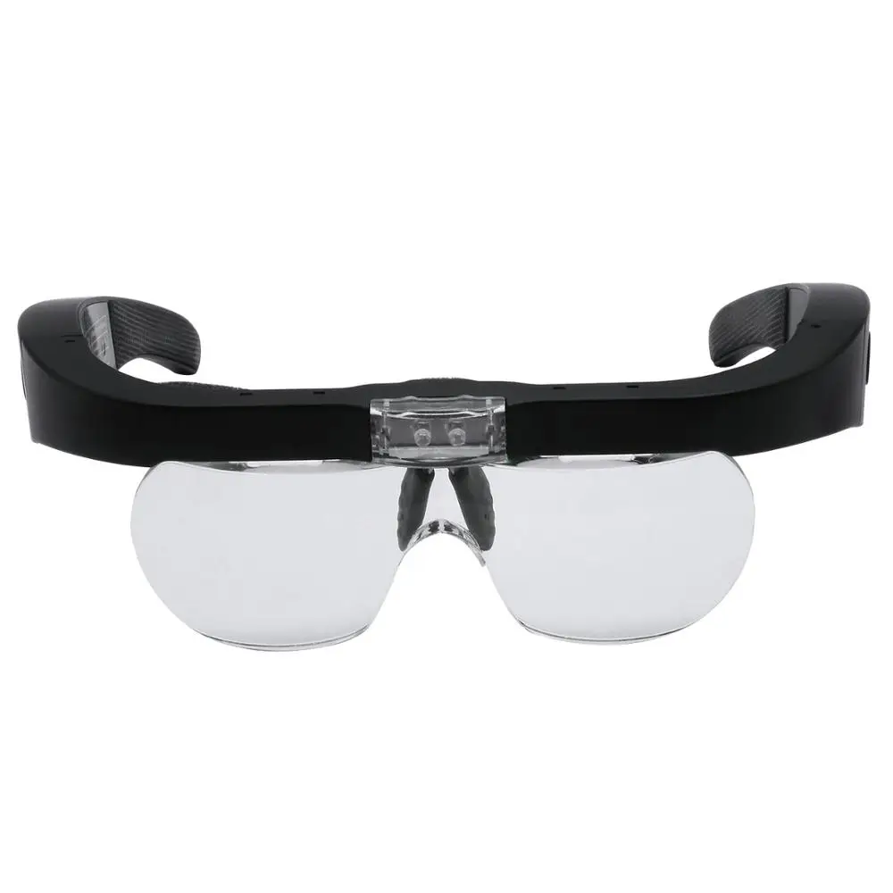 Magnifying Glasses Magnifier 1.5X 2.5X 3.5X 5.0X USB Rechargeable With LED Light For Reading Jewelers Watchmaker Repair