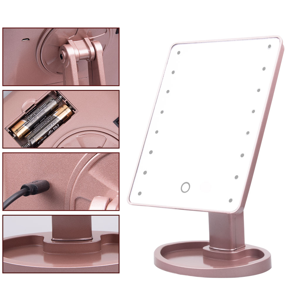 Magnifying Mirror with LED Lights Magnifying Mirror with LED Lights