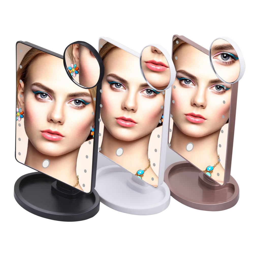Magnifying Mirror with LED Lights Magnifying Mirror with LED Lights