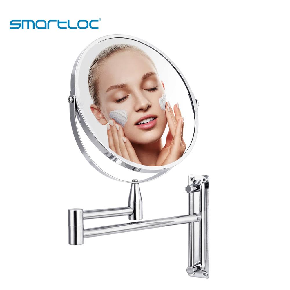 Magnifying Swivel Bathroom Mirror
