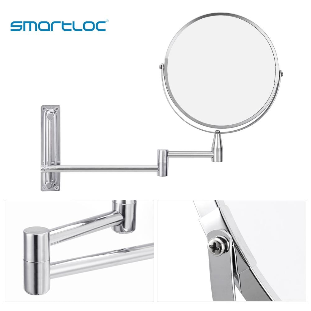 Magnifying Swivel Bathroom Mirror