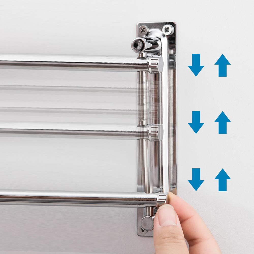 Magnifying Swivel Bathroom Mirror