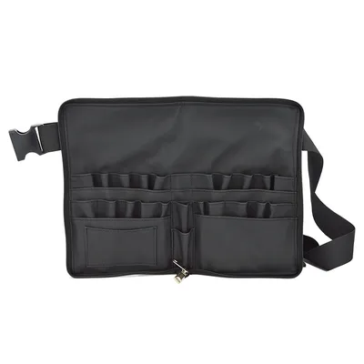 Makeup Brush Belt Leather Makeup Holder Organizer Bag 2 in 1