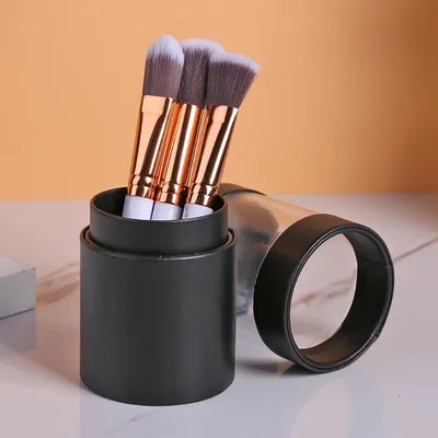 Makeup Brush Holder Cup Portable Case Makeup Brush Holder Cup Portable Case