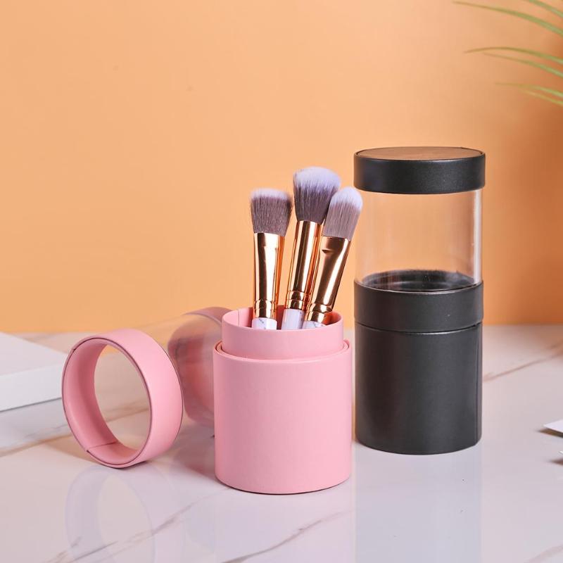 Makeup Brush Holder Cup Portable Case Makeup Brush Holder Cup Portable Case