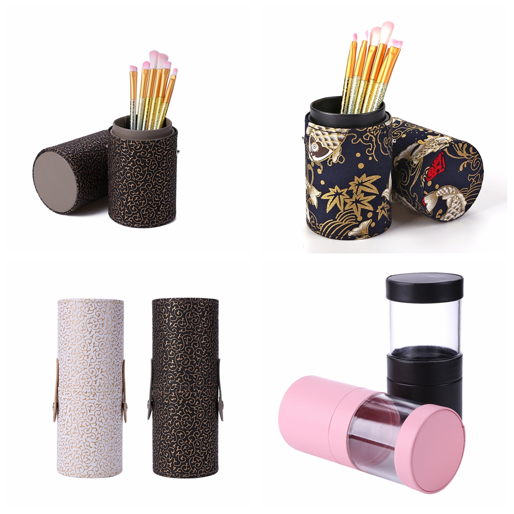Makeup Brush Storage Leather Case Makeup Brush Storage Leather Case