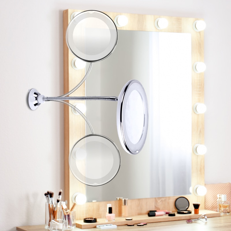 Makeup Mirror with Lights Magnifier Makeup Mirror with Lights Magnifier