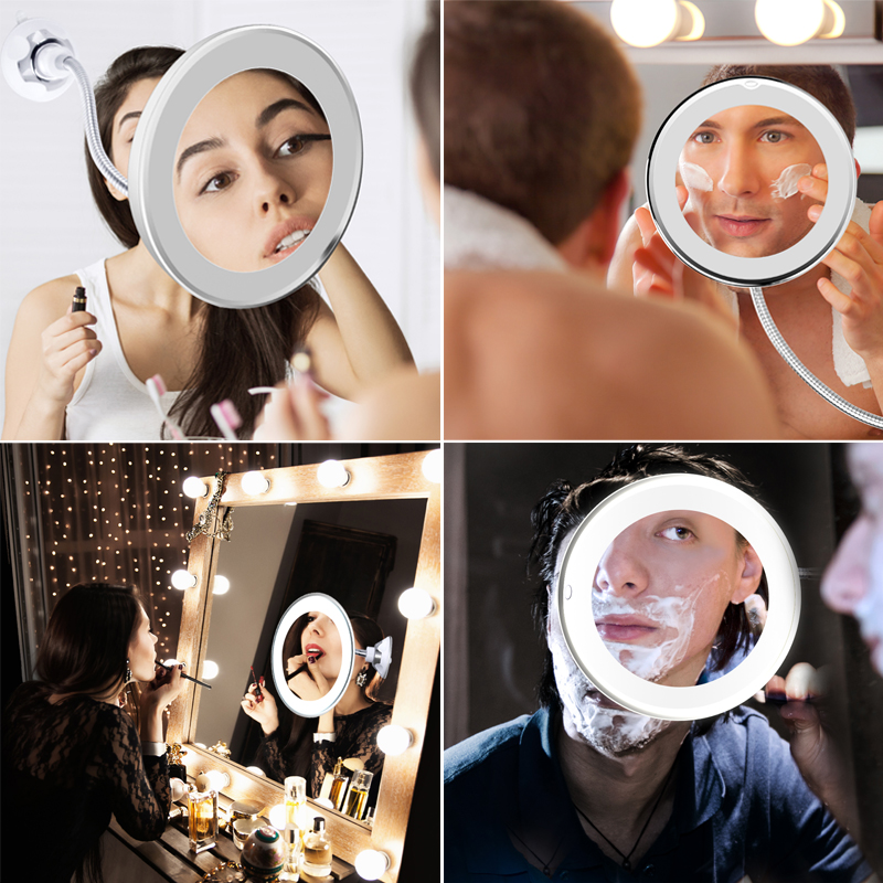 Makeup Mirror with Lights Magnifier Makeup Mirror with Lights Magnifier