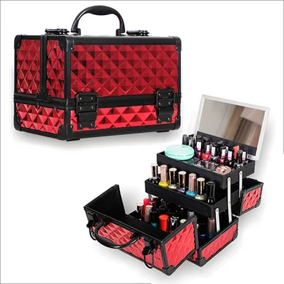 Makeup Organizer Case With Mirror Makeup Organizer Case With Mirror