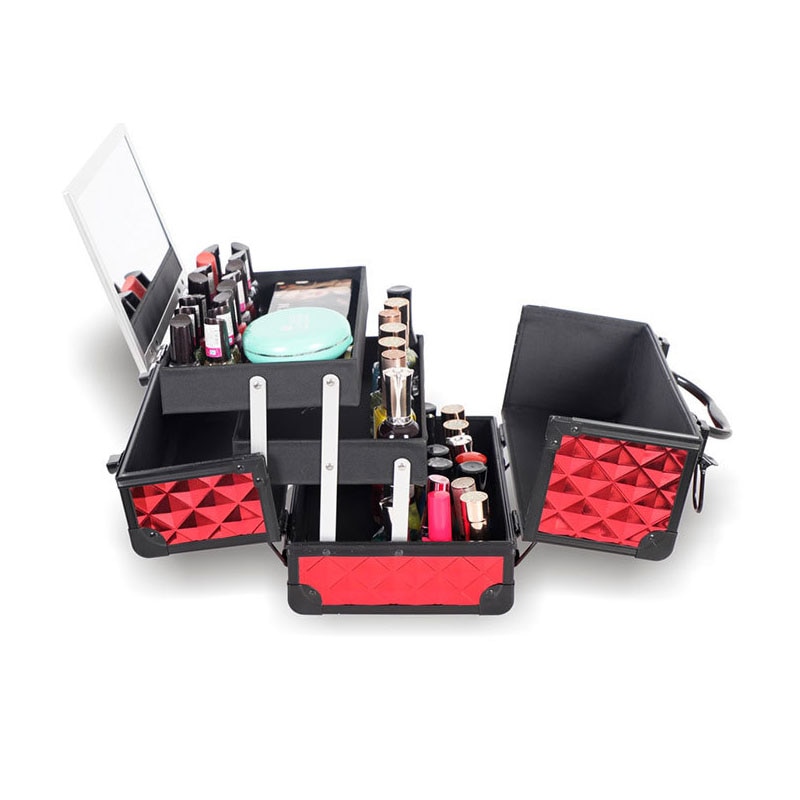 Makeup Organizer Case With Mirror Makeup Organizer Case With Mirror