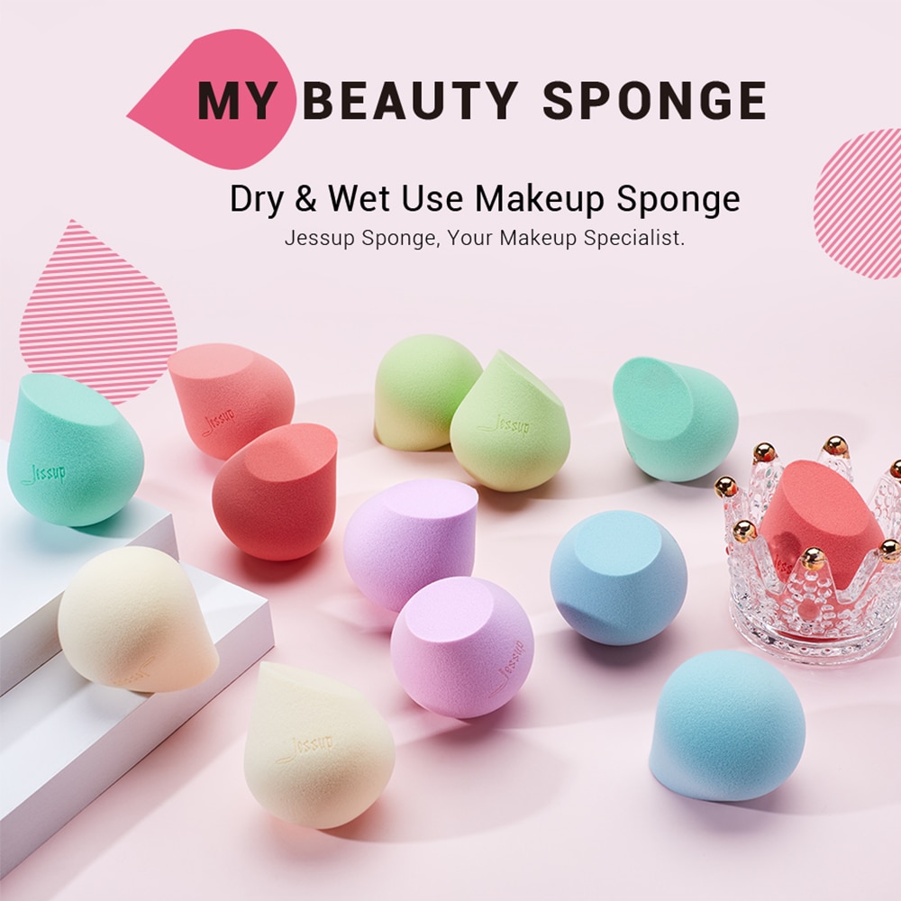 Makeup Sponge Set Beauty Puff Blender (6 pcs)