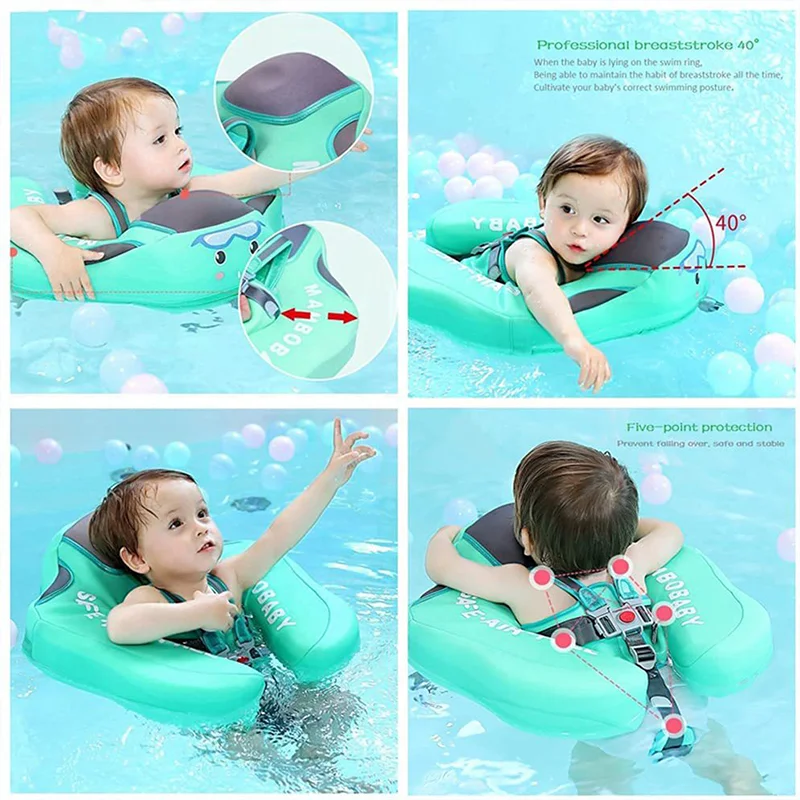 Mambobaby Baby Waist Floating Lying Swimming Ring Pool Toy Swimming Trainer Solid Non-Inflatable Newborn Baby Swim Mambobaby Baby Waist Floating Lying Swimming Ring Pool Toy Swimming Trainer Solid Non-Inflatable Newborn Baby Swim