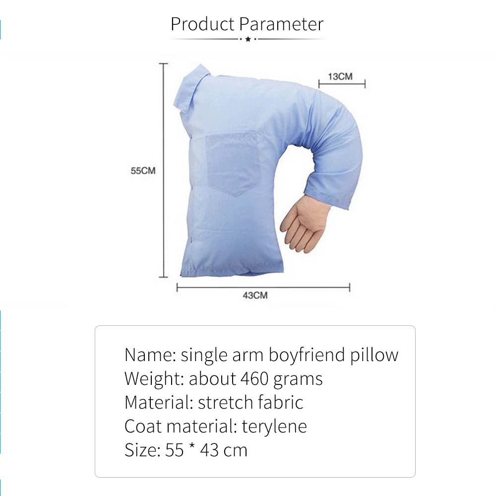 Man Arm Pillow Boyfriend Cushion