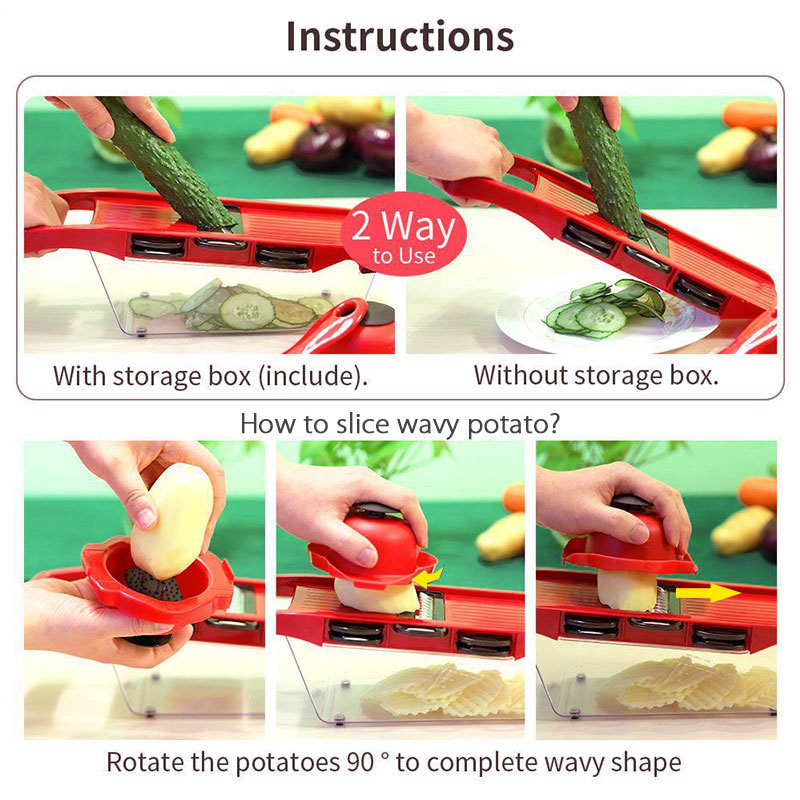 Mandolin Cutter Vegetable Slicer Mandolin Cutter Vegetable Slicer
