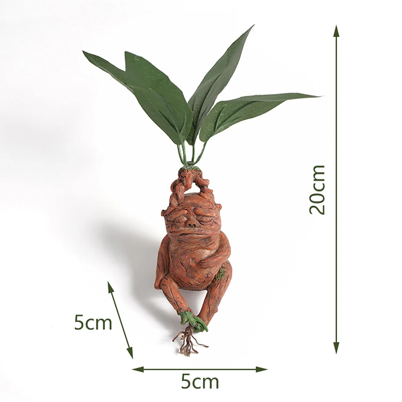 Mandrake Grass Resin Statue Landscape Ornament Art Figurine Crafts for Outdoor Garden Courtyard Living Room Bedroom Mandrake Grass Resin Statue Landscape Ornament Art Figurine Crafts for Outdoor Garden Courtyard Living Room Bedroom