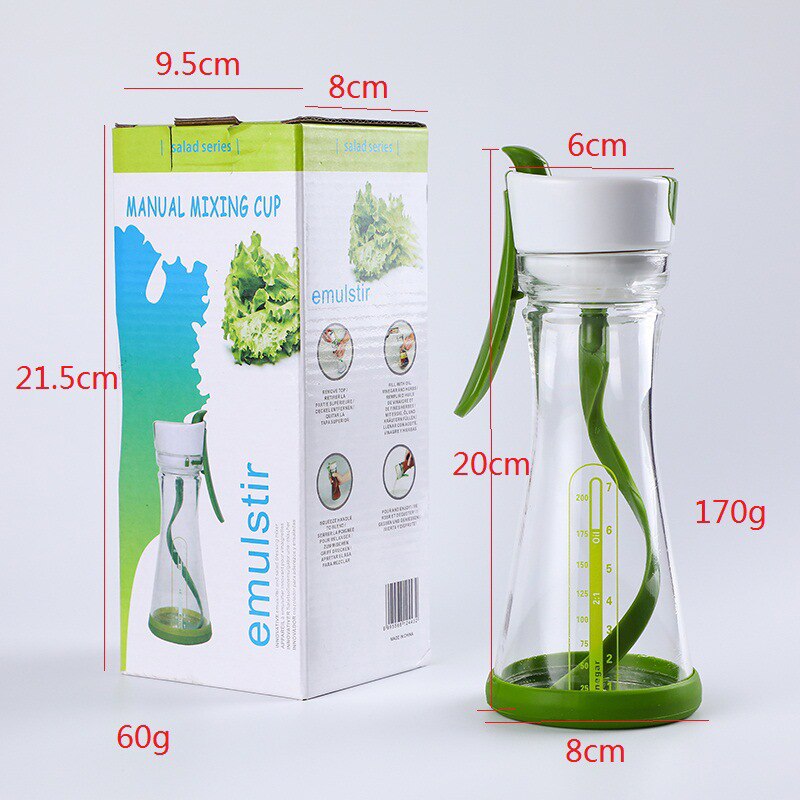 Manual 200ml Salad Dressing Mixer Manual 200ml Salad Dressing Mixer