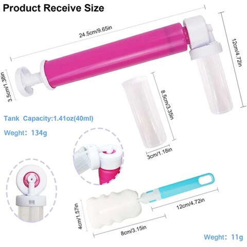 Manual Airbrush for Cake Spray Gun Manual Airbrush for Cake Spray Gun
