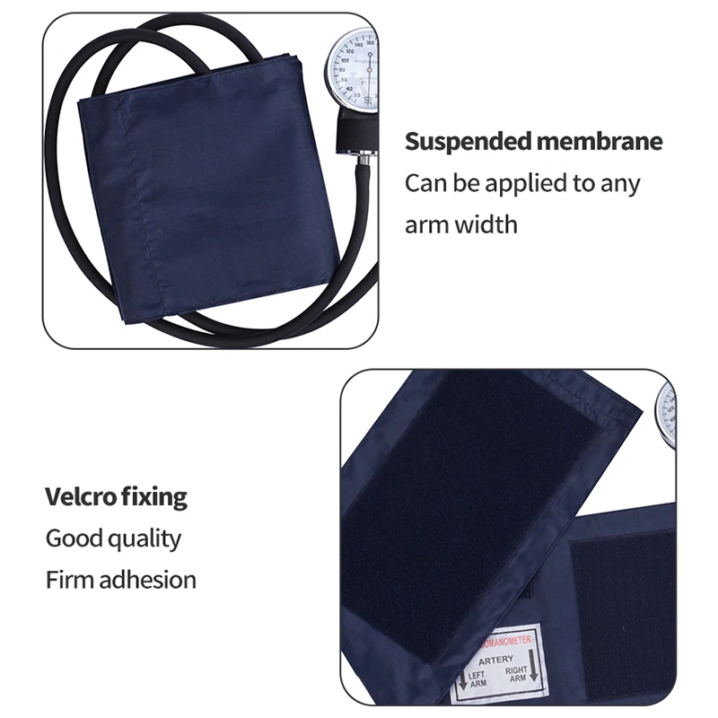 Manual Blood Pressure Monitor Diastolic Sphygmomanometer Double-sided Medical Doctor Stethoscope Sphygmomanometer Cuff