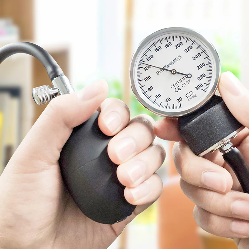 Manual Blood Pressure Monitor Diastolic Sphygmomanometer Double-sided Medical Doctor Stethoscope Sphygmomanometer Cuff
