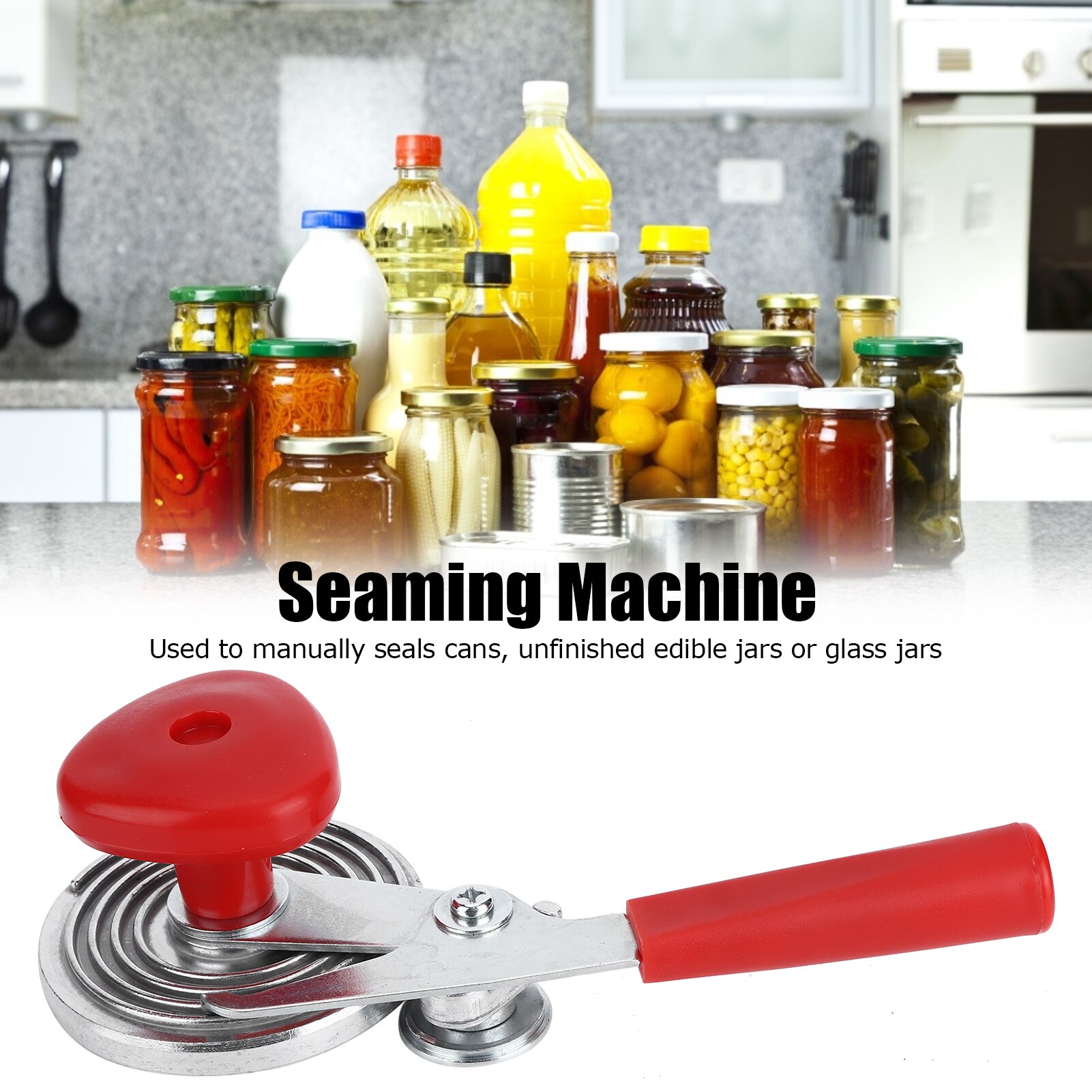 Manual Can Sealer Crimping Device
