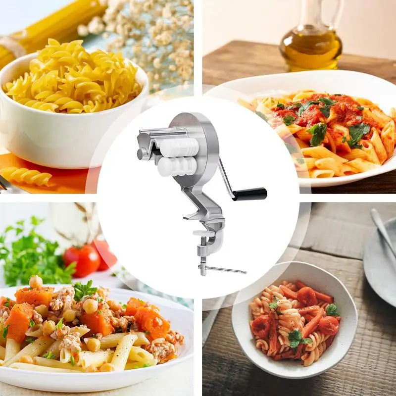 Manual Cavatelli Maker Machine Portable Macaroni Maker Manual Pasta Maker With Ergonomic Hand Crank Design Noodles Manual Cavatelli Maker Machine Portable Macaroni Maker Manual Pasta Maker With Ergonomic Hand Crank Design Noodles