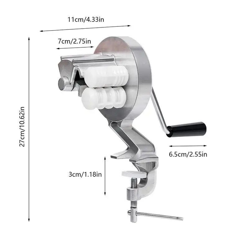 Manual Cavatelli Maker Machine Portable Macaroni Maker Manual Pasta Maker With Ergonomic Hand Crank Design Noodles Manual Cavatelli Maker Machine Portable Macaroni Maker Manual Pasta Maker With Ergonomic Hand Crank Design Noodles