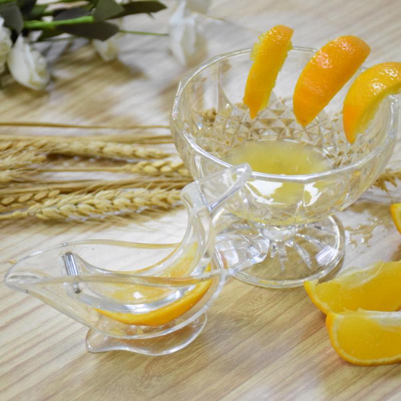 Manual Clear Acrylic Lemon Squeezer