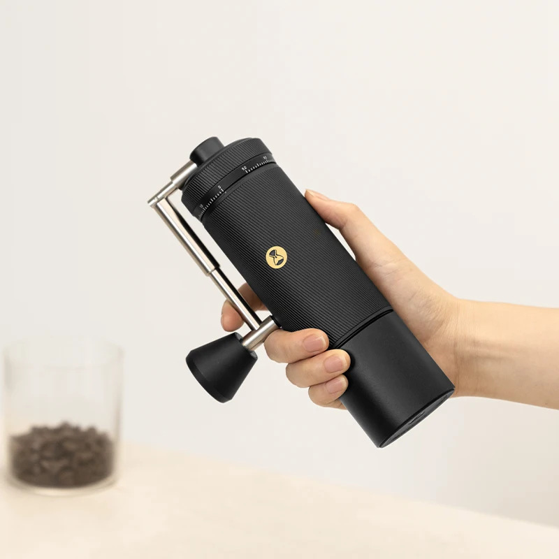 Manual Coffee Grinder External Adjustment 0.015mm Burr Inside Hand Espresso Grinder Mill Manual Coffee Grinder External Adjustment 0.015mm Burr Inside Hand Espresso Grinder Mill