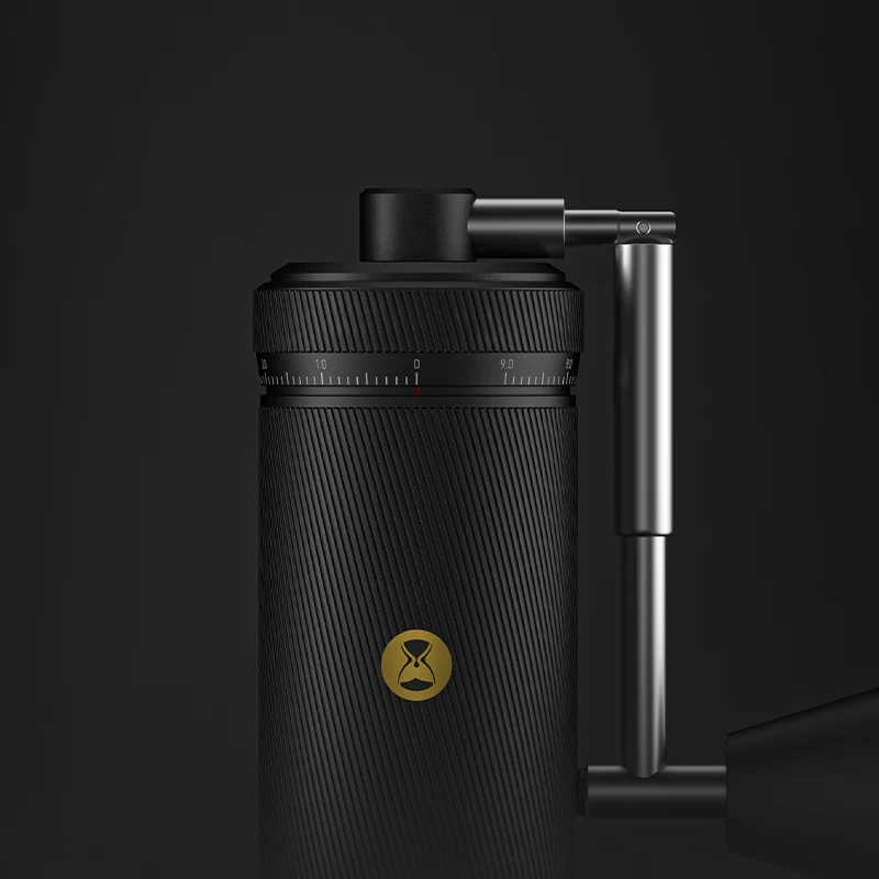 Manual Coffee Grinder External Adjustment 0.015mm Burr Inside Hand Espresso Grinder Mill