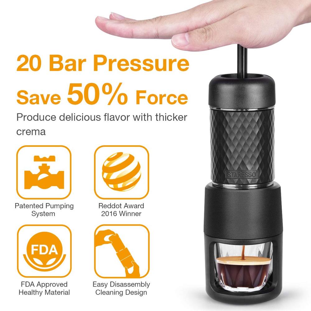 Manual Espresso Machine Portable Coffee Maker